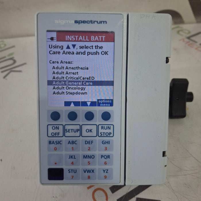 Baxter Baxter Sigma Spectrum 8.00.03 w/o Battery Infusion Pump Infusion Pump reLink Medical