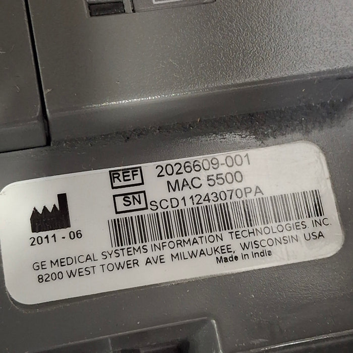 GE Healthcare MAC 5500 ECG with CAM Module
