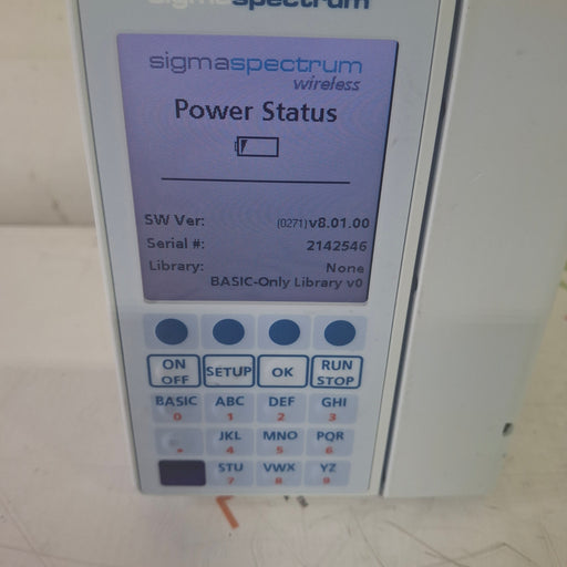 Baxter Baxter Sigma Spectrum 8.01.00 w/o Battery Infusion Pump Infusion Pump reLink Medical