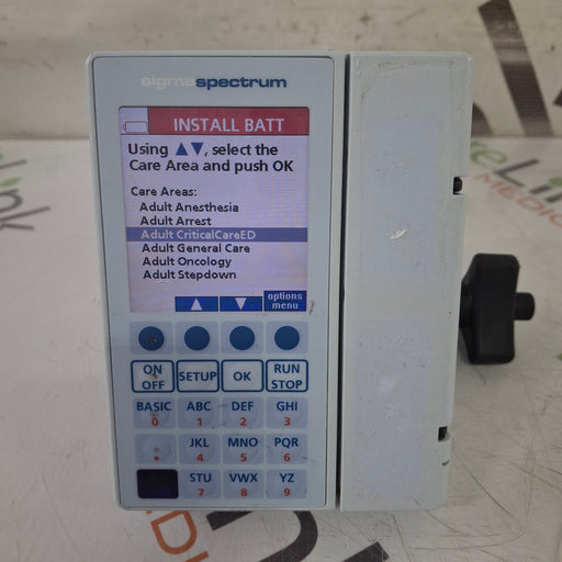 Baxter Baxter Sigma Spectrum 8.00.04 w/o Battery Infusion Pump Infusion Pump reLink Medical
