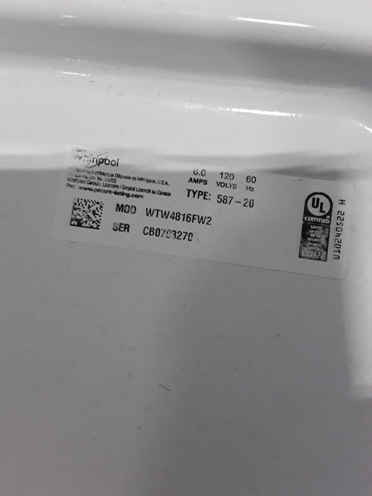 Whirlpool Whirlpool 587-20 Top Load Washing Machine Industrial Equipment reLink Medical