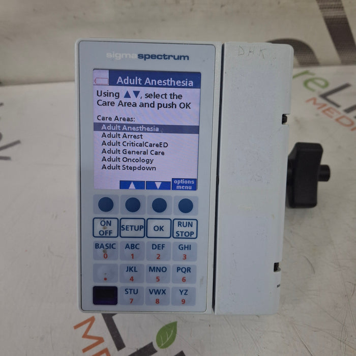 Baxter Baxter Sigma Spectrum 8.00.03 w/o Battery Infusion Pump Infusion Pump reLink Medical