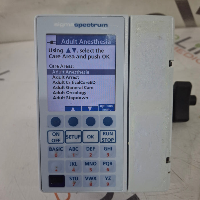 Baxter Baxter Sigma Spectrum 8.01.00 w/o Battery Infusion Pump Infusion Pump reLink Medical