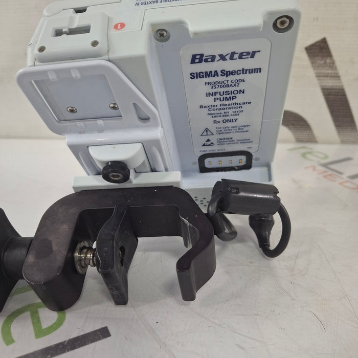 Baxter Sigma Spectrum w/Non Wireless or No Battery Infusion Pump