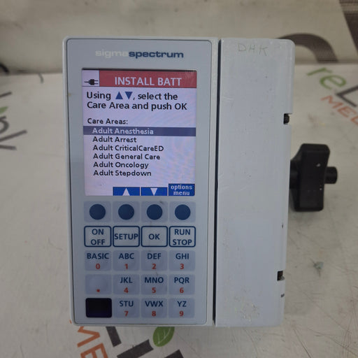 Baxter Baxter Sigma Spectrum 8.00.03 w/o Battery Infusion Pump Infusion Pump reLink Medical