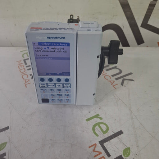 Baxter Baxter Sigma Spectrum 8.01.00 w/o Battery Infusion Pump Infusion Pump reLink Medical