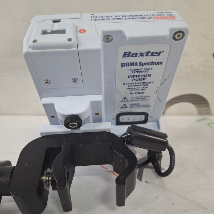Baxter Sigma Spectrum 8.00.03 w/o Battery Infusion Pump