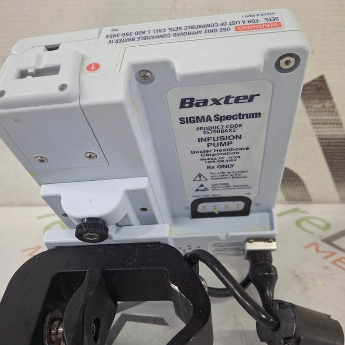 Baxter Baxter Sigma Spectrum 8.00.03 w/o Battery Infusion Pump Infusion Pump reLink Medical