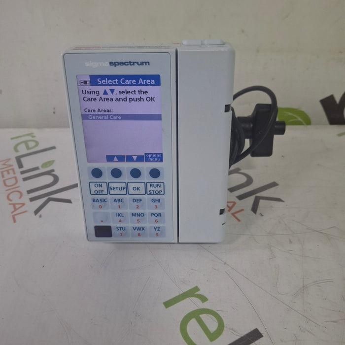 Baxter Sigma Spectrum 8.01.00 w/o Battery Infusion Pump