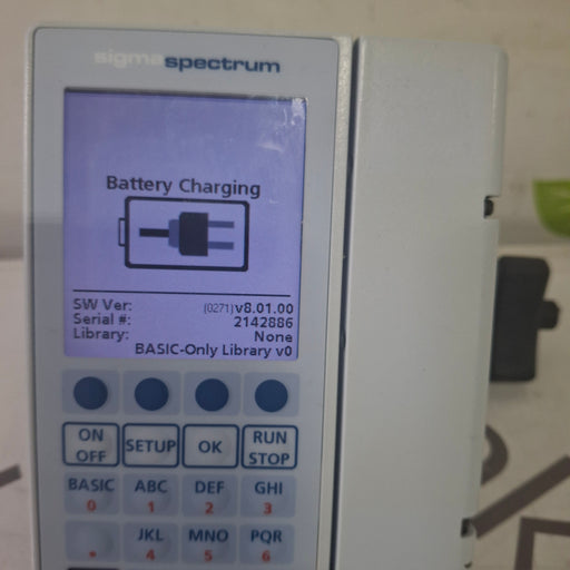 Baxter Baxter Sigma Spectrum 8.01.00 w/o Battery Infusion Pump Infusion Pump reLink Medical