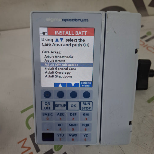 Baxter Baxter Sigma Spectrum 8.00.03 w/o Battery Infusion Pump Infusion Pump reLink Medical