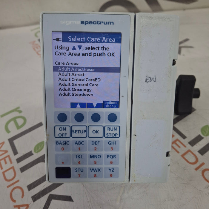 Baxter Baxter Sigma Spectrum 8.00.03 w/o Battery Infusion Pump Infusion Pump reLink Medical