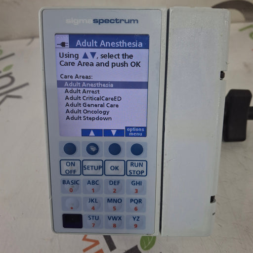 Baxter Baxter Sigma Spectrum 8.00.05 w/o Battery Infusion Pump Infusion Pump reLink Medical