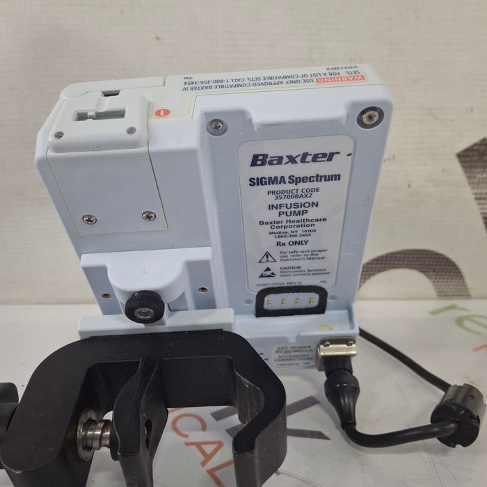 Baxter Baxter Sigma Spectrum 8.00.05 w/o Battery Infusion Pump Infusion Pump reLink Medical
