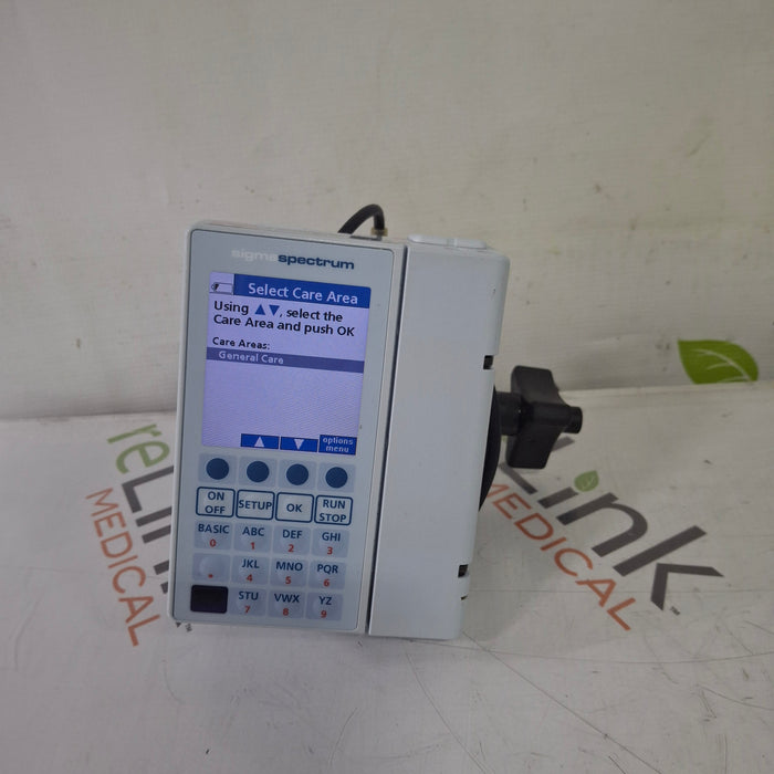 Baxter Sigma Spectrum 8.01.00 w/o Battery Infusion Pump