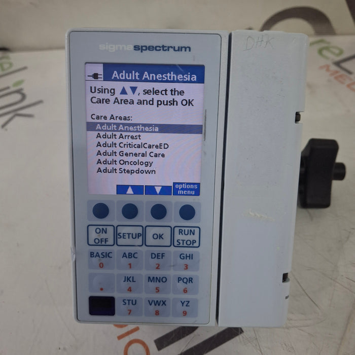 Baxter Sigma Spectrum 8.00.03 w/o Battery Infusion Pump