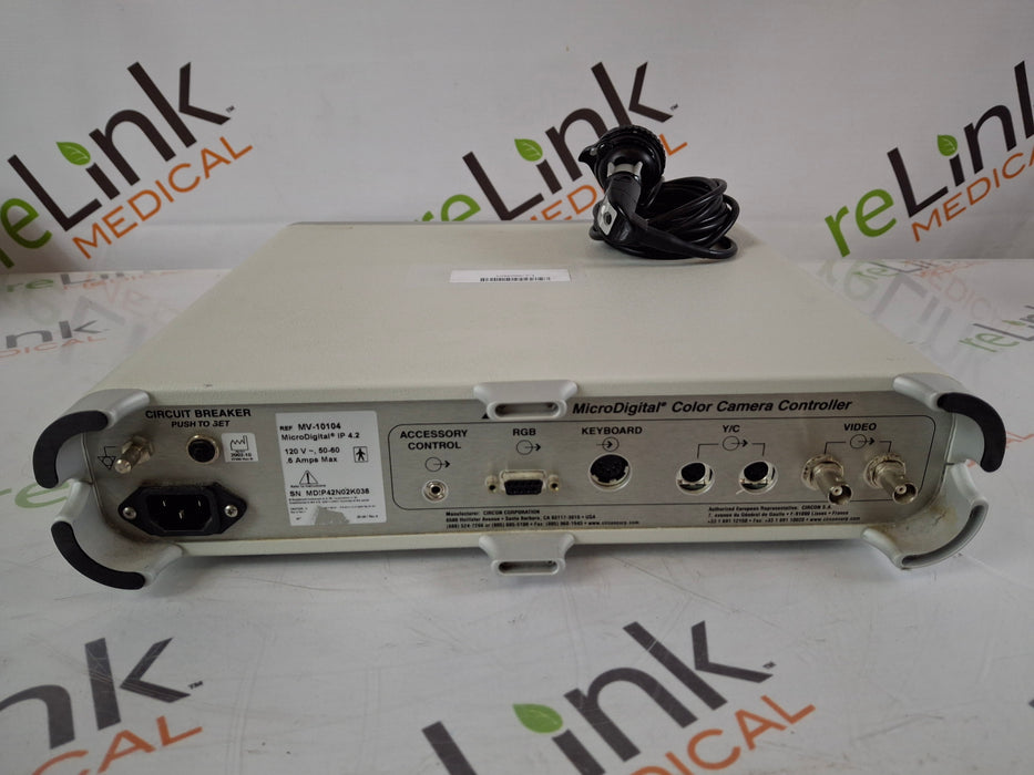 Circon ACMI Circon ACMI MicroDigital IP 4.2 Color Camera Controller Rigid Endoscopy reLink Medical