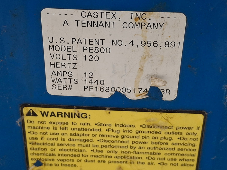 Tennant Co. Nobles Power Eagle Walk Behind Vacuum