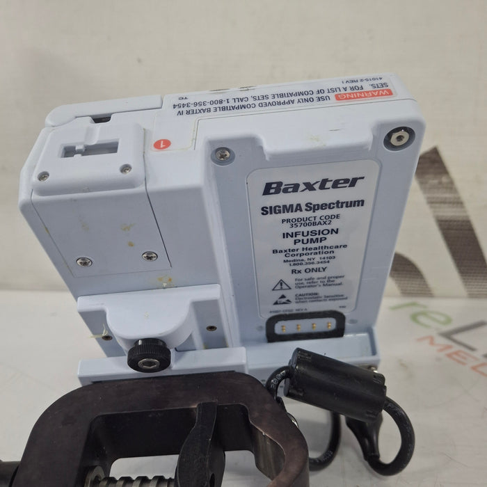 Baxter Sigma Spectrum 8.00.03 w/o Battery Infusion Pump