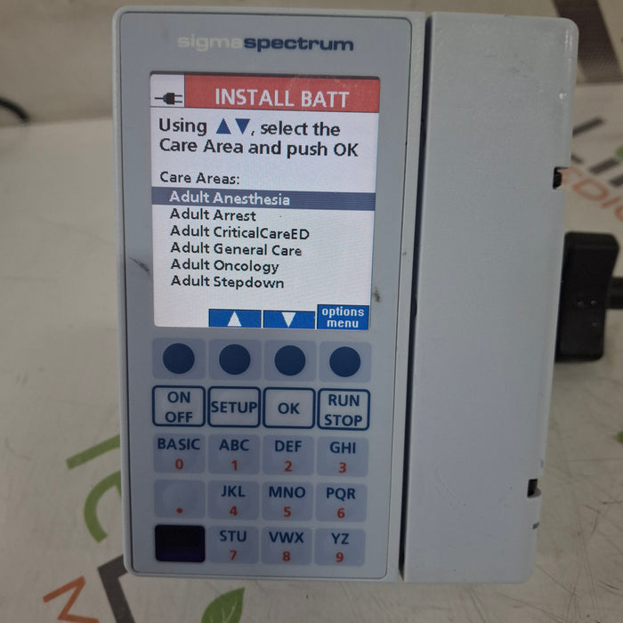 Baxter Baxter Sigma Spectrum 8.00.03 w/o Battery Infusion Pump Infusion Pump reLink Medical