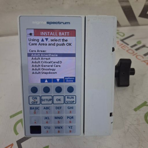 Baxter Baxter Sigma Spectrum 8.00.03 w/o Battery Infusion Pump Infusion Pump reLink Medical