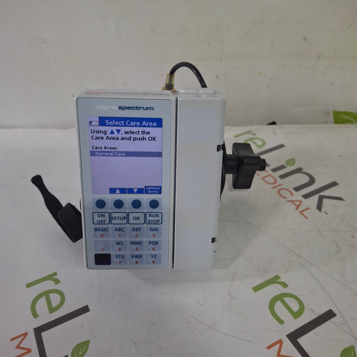 Baxter Baxter Sigma Spectrum 8.01.00 w/o Battery Infusion Pump Infusion Pump reLink Medical