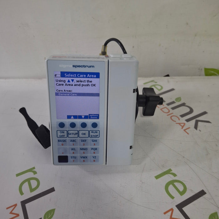 Baxter Baxter Sigma Spectrum 8.01.00 w/o Battery Infusion Pump Infusion Pump reLink Medical