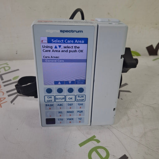 Baxter Baxter Sigma Spectrum 8.01.00 w/o Battery Infusion Pump Infusion Pump reLink Medical