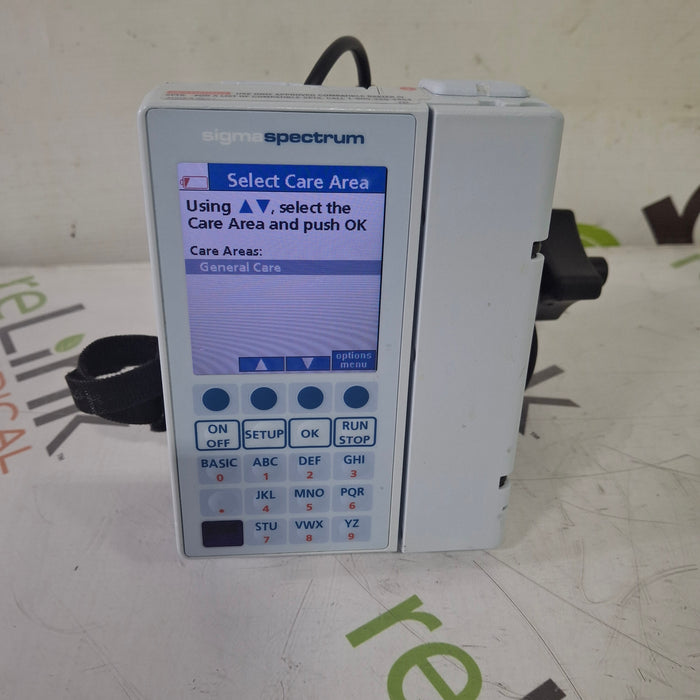 Baxter Baxter Sigma Spectrum 8.01.00 w/o Battery Infusion Pump Infusion Pump reLink Medical