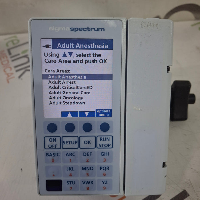 Baxter Sigma Spectrum 8.00.03 w/o Battery Infusion Pump