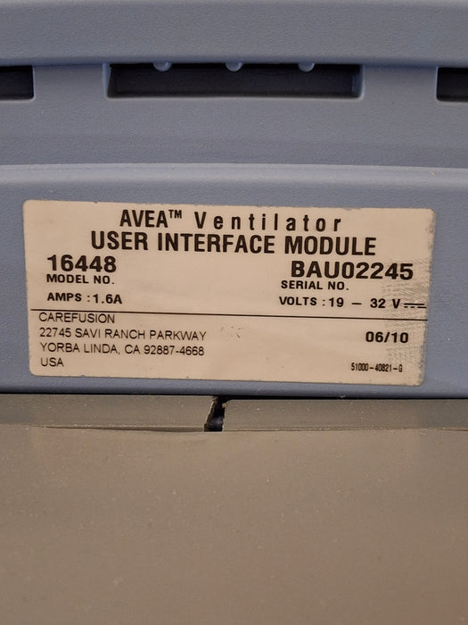 CareFusion CareFusion Avea Ventilator Respiratory reLink Medical