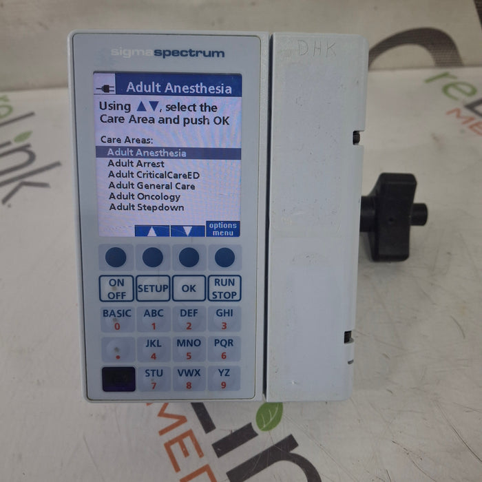 Baxter Sigma Spectrum 8.00.03 w/o Battery Infusion Pump