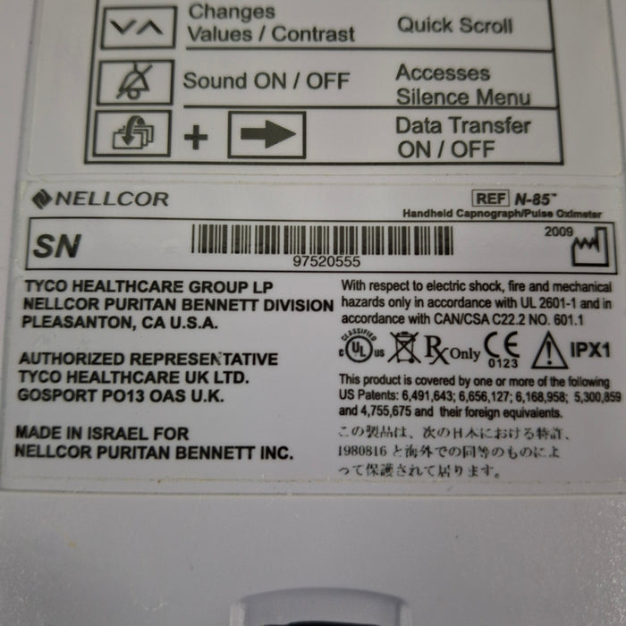 Nellcor Nellcor N-85 Pulse Oximeter Patient Monitors reLink Medical