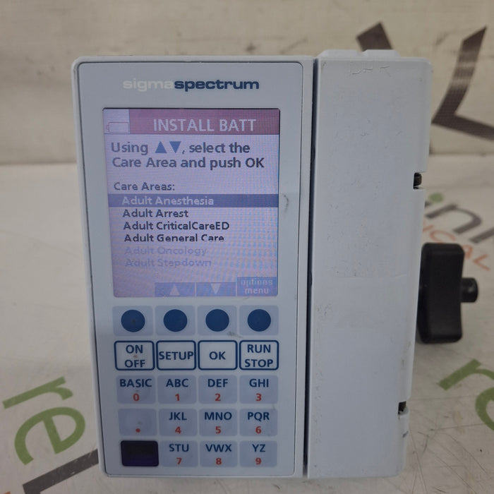 Baxter Baxter Sigma Spectrum 8.00.03 w/o Battery Infusion Pump Infusion Pump reLink Medical