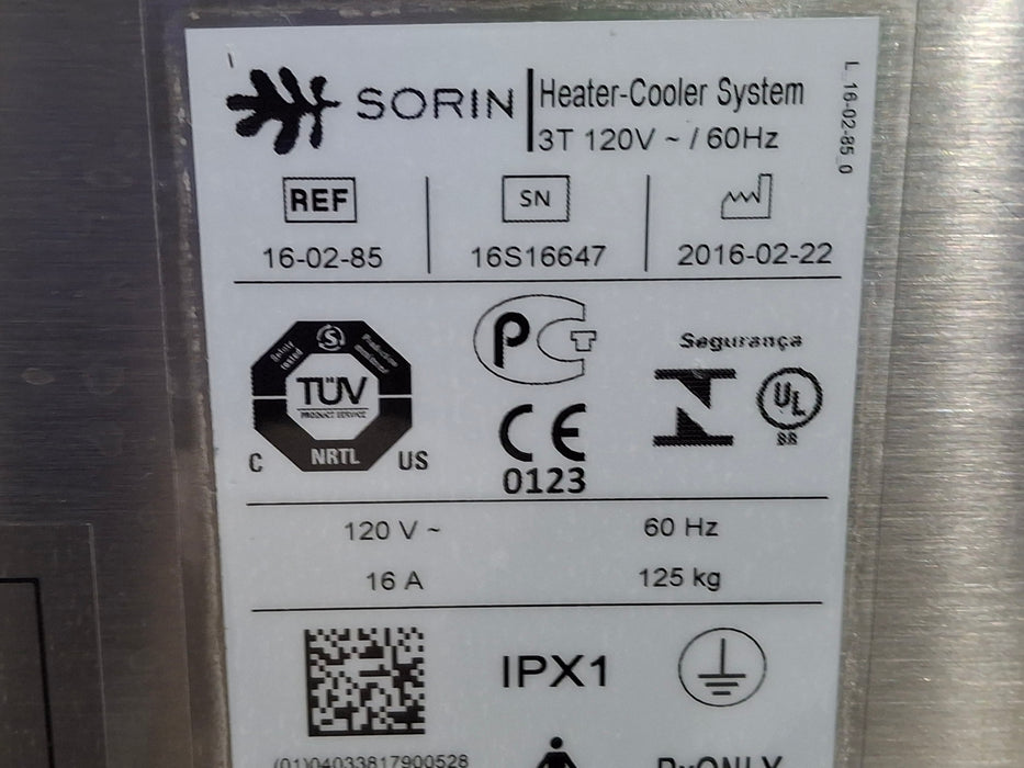 Sorin Group USA, Inc. 16-02-85 Heater-Cooler System