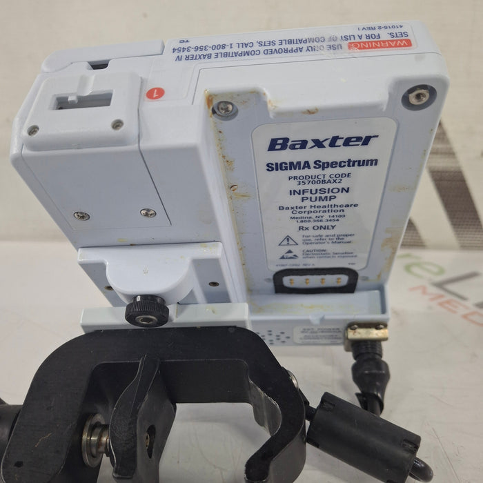 Baxter Sigma Spectrum 8.01.00 w/o Battery Infusion Pump