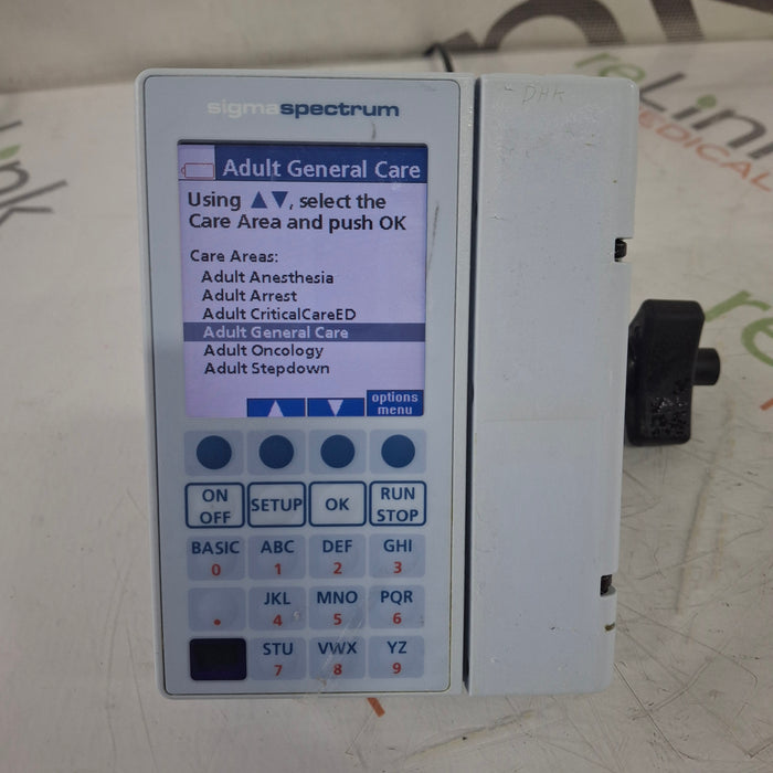 Baxter Baxter Sigma Spectrum 8.00.03 w/o Battery Infusion Pump Infusion Pump reLink Medical
