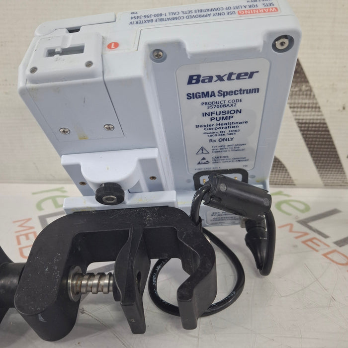 Baxter Baxter Sigma Spectrum 8.00.03 w/o Battery Infusion Pump Infusion Pump reLink Medical