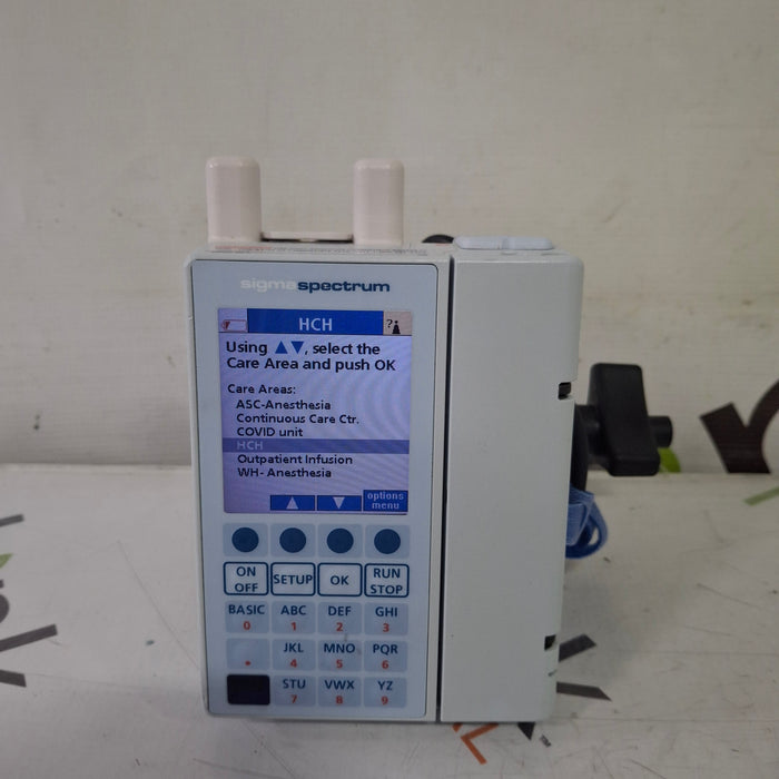 Baxter Baxter Sigma Spectrum 8.01.00 with A/B/G/N Battery Infusion Pump Infusion Pump reLink Medical