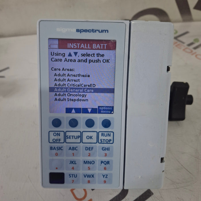 Baxter Baxter Sigma Spectrum 8.01.00 w/o Battery Infusion Pump Infusion Pump reLink Medical