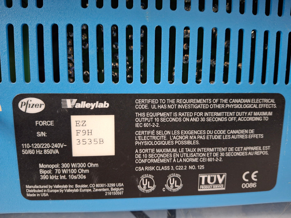 Valleylab Force EZ Electrosurgical Generator