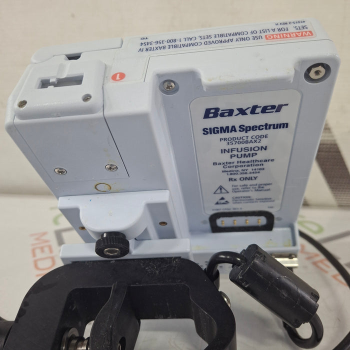 Baxter Sigma Spectrum w/Non Wireless or No Battery Infusion Pump