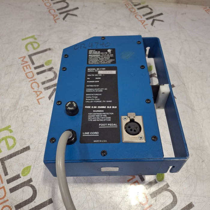 Codman Codman Malis CMC 80-1164 Irrigation Module Electrosurgical Units reLink Medical