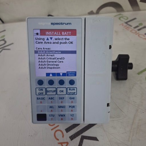 Baxter Baxter Sigma Spectrum 8.00.03 w/o Battery Infusion Pump Infusion Pump reLink Medical