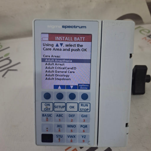 Baxter Baxter Sigma Spectrum 8.00.03 w/o Battery Infusion Pump Infusion Pump reLink Medical