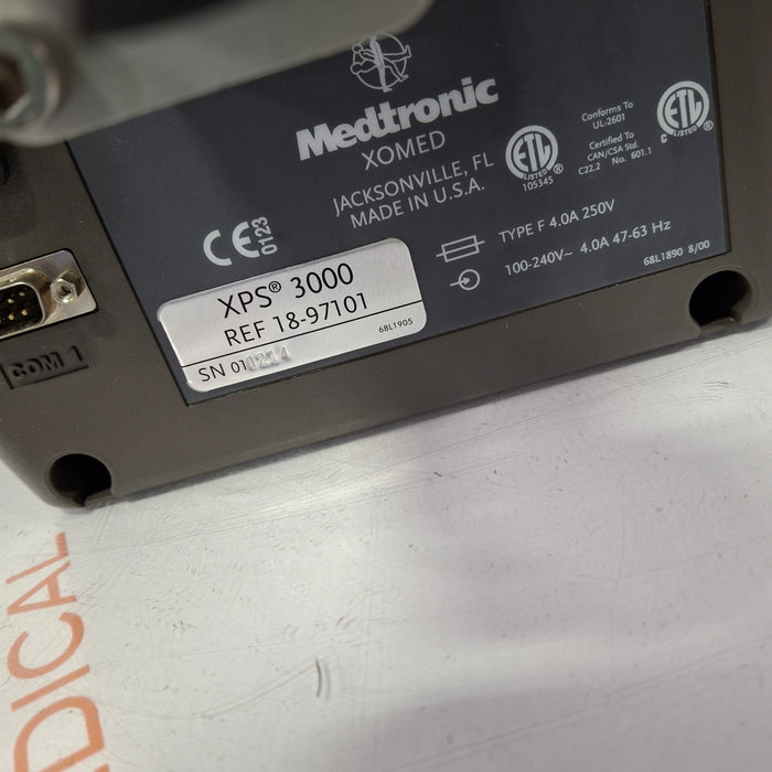 Medtronic XOMED XPS 3000 Shaver Console