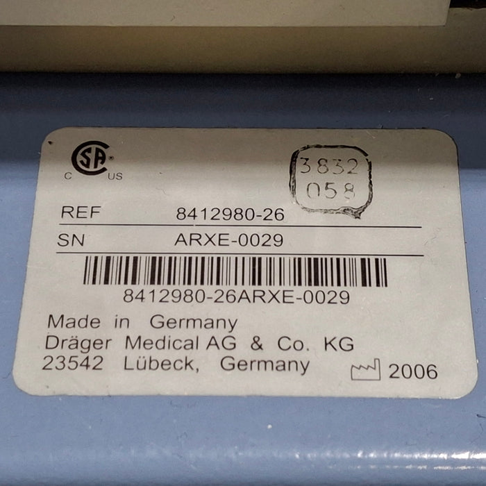 Draeger Medical Draeger Medical Evita 4 Ventilator Respiratory reLink Medical