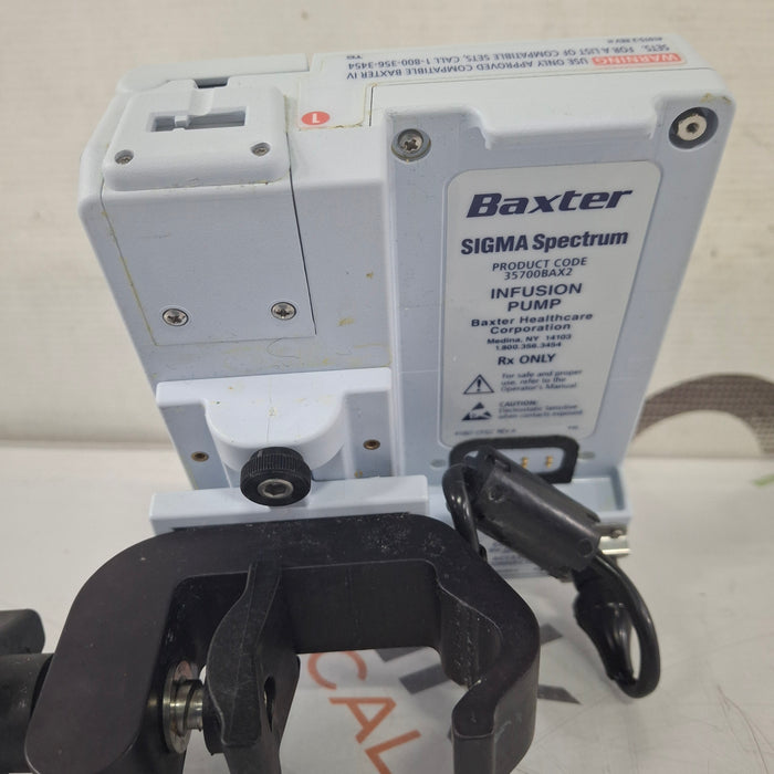 Baxter Baxter Sigma Spectrum 8.00.03 w/o Battery Infusion Pump Infusion Pump reLink Medical
