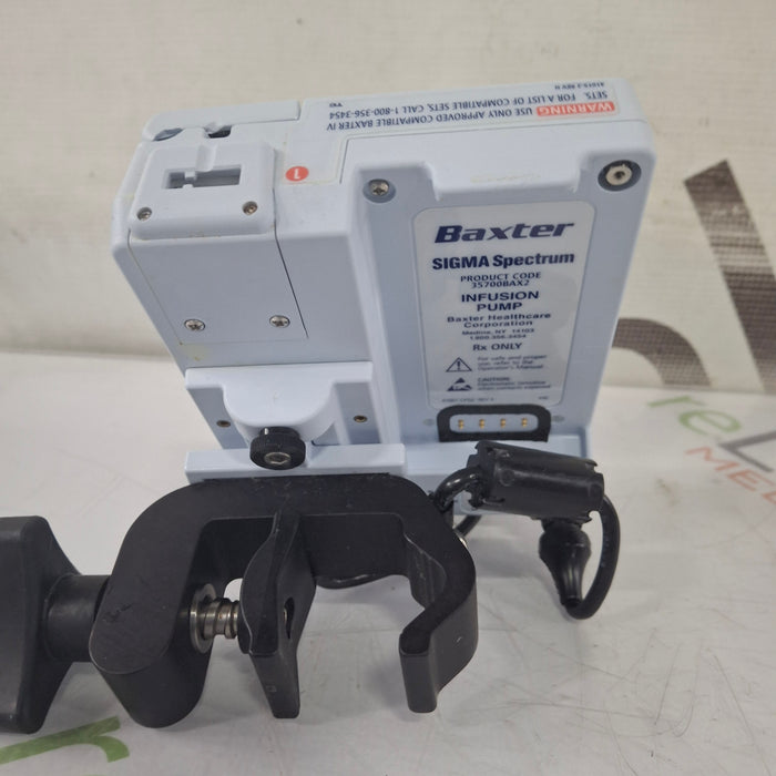Baxter Baxter Sigma Spectrum 8.00.03 w/o Battery Infusion Pump Infusion Pump reLink Medical