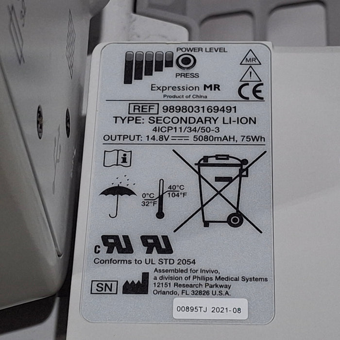 Invivo MDE Invivo MDE Expression MRI Patient Monitoring System Patient Monitors reLink Medical